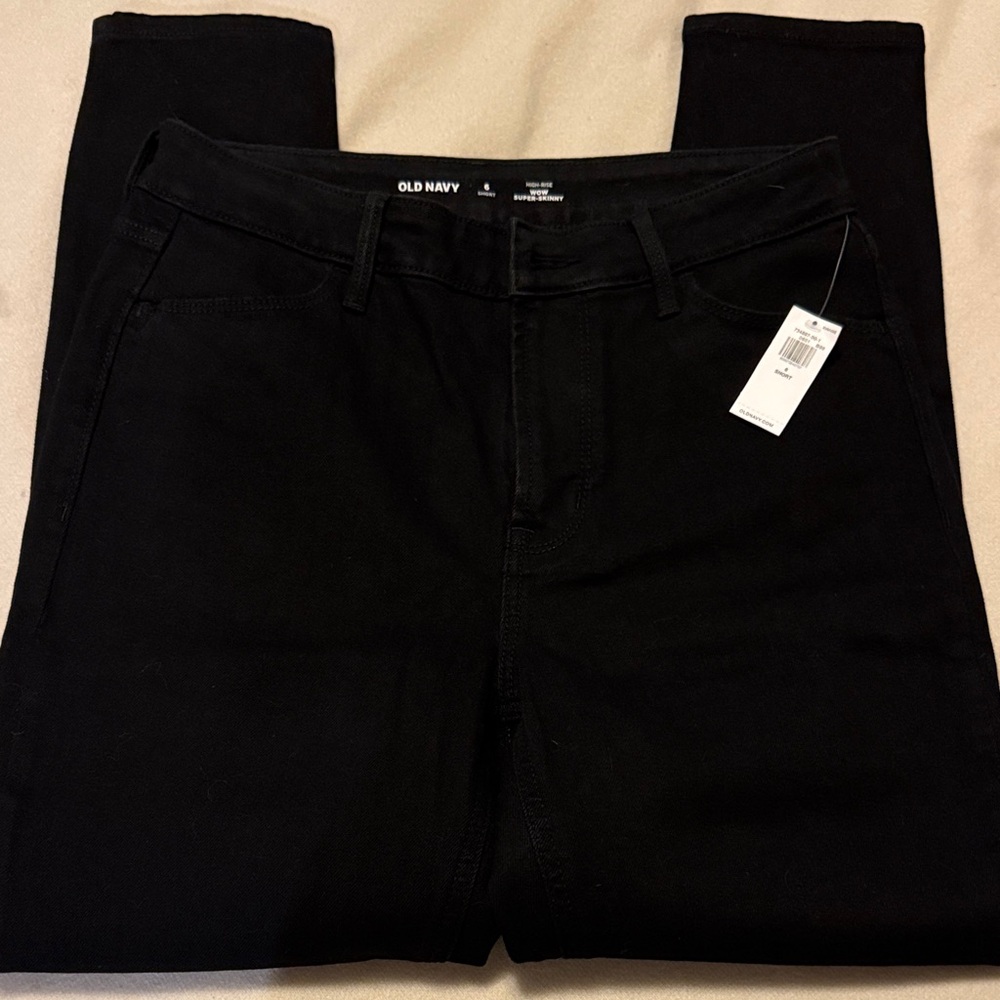 Old Navy Women's Classic Black Skinny Leg Jeans